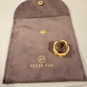 Julie Vos Gold Coin Ring